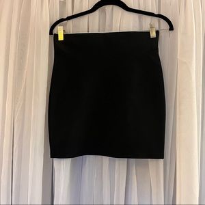 Black bandage skirt